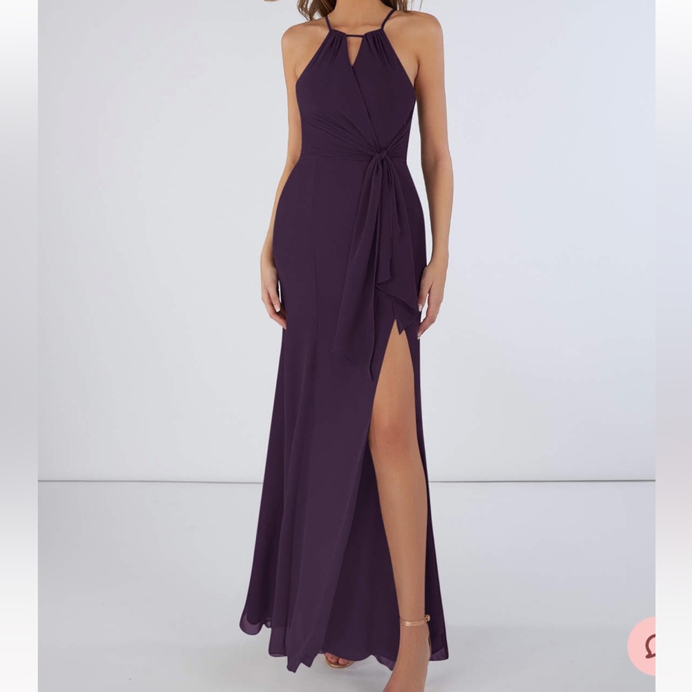 Azazie Purple Dress